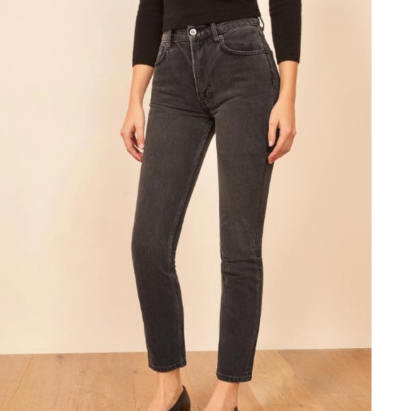 Reformation Julia High Cigarette Jean Monterey - Picture 4 of 14